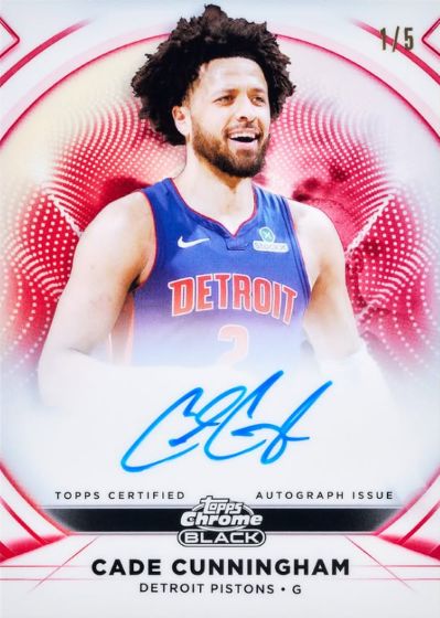 BREAK #746 - PYT - 25/26 Topps Chrome BLACK NBA Hobby (MAVS & SPURS - Pick Your Color)