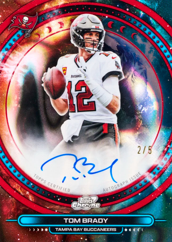 BREAK #806 - PYT - 2025 Topps Chrome COSMIC NFL Hobby (Giveaway på break)