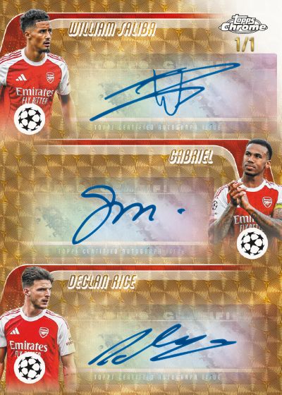 25/26 Topps Chrome UCC Hanger Boks