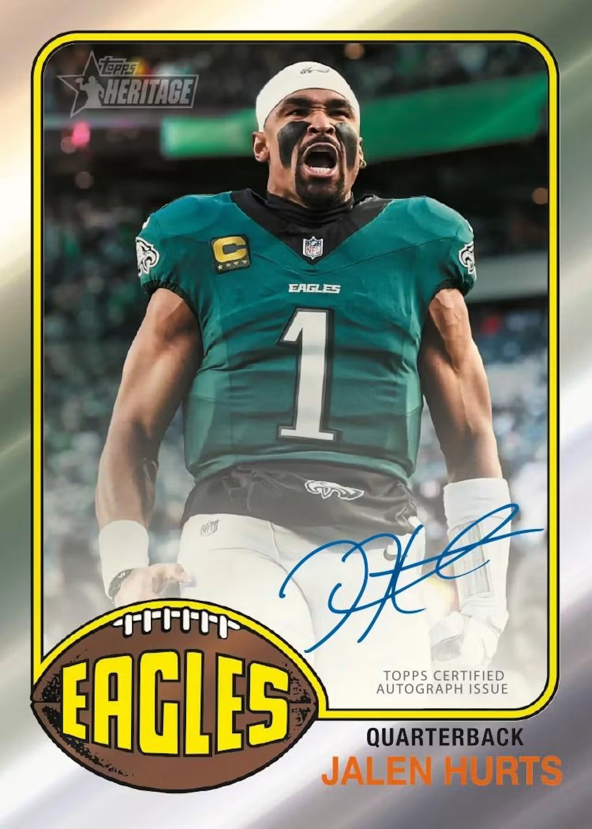 2026 Topps Heritage Football Value Boks