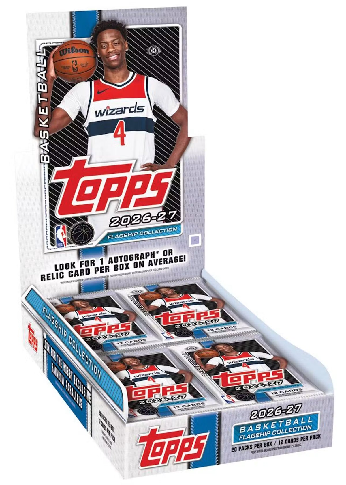 26/27 Topps Flagship Basketball NBA Hobby Boks (Forhåndssalg)