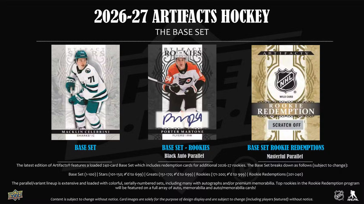 BREAK #845 - PYT - 26/27 Upper Deck Artifacts Hockey Hobby #5