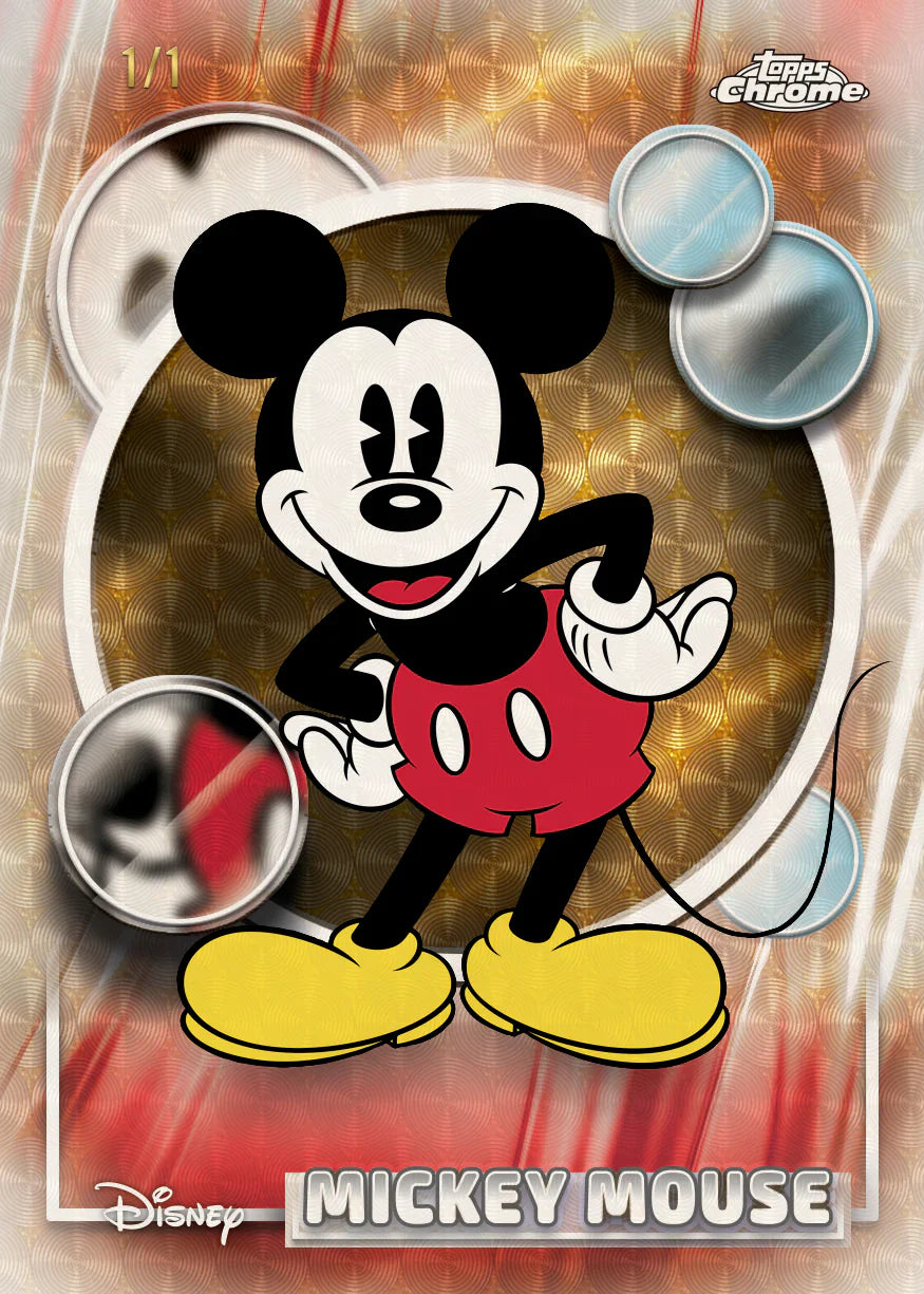2026 Topps Chrome Disney Value Boks