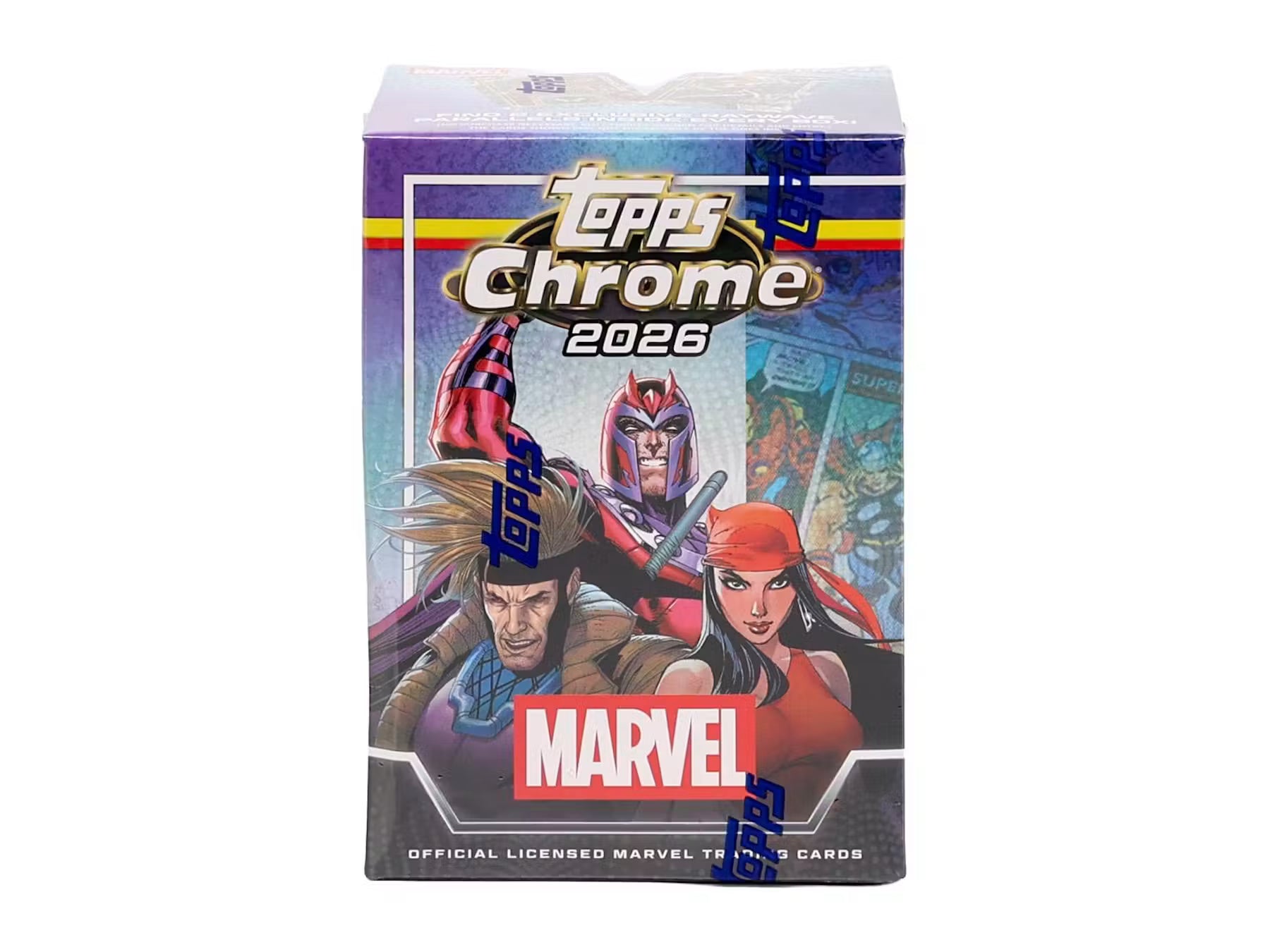 2026 Topps Marvel Comics Chrome Value Boks