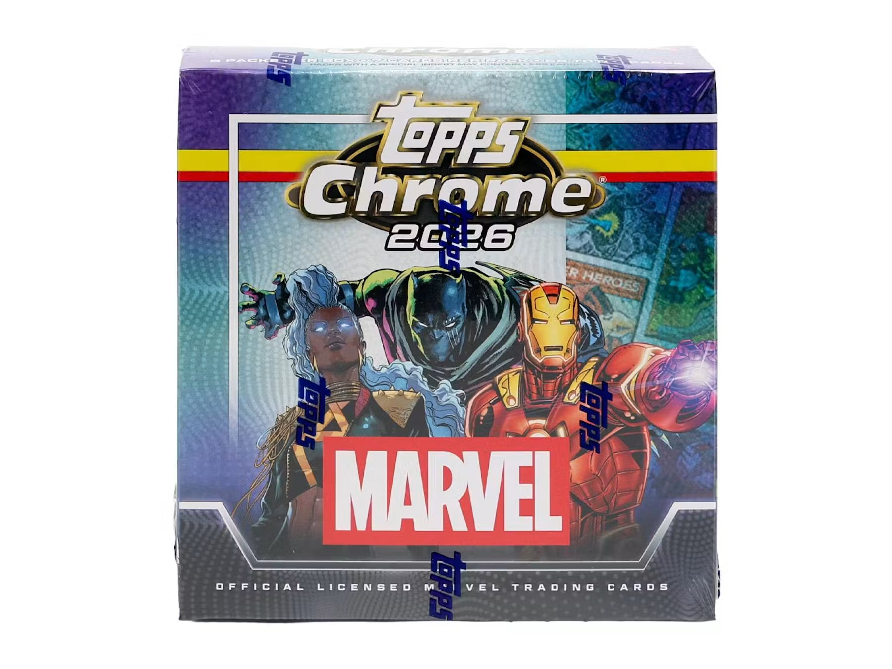 2026 Topps Marvel Comics Chrome Mega Boks
