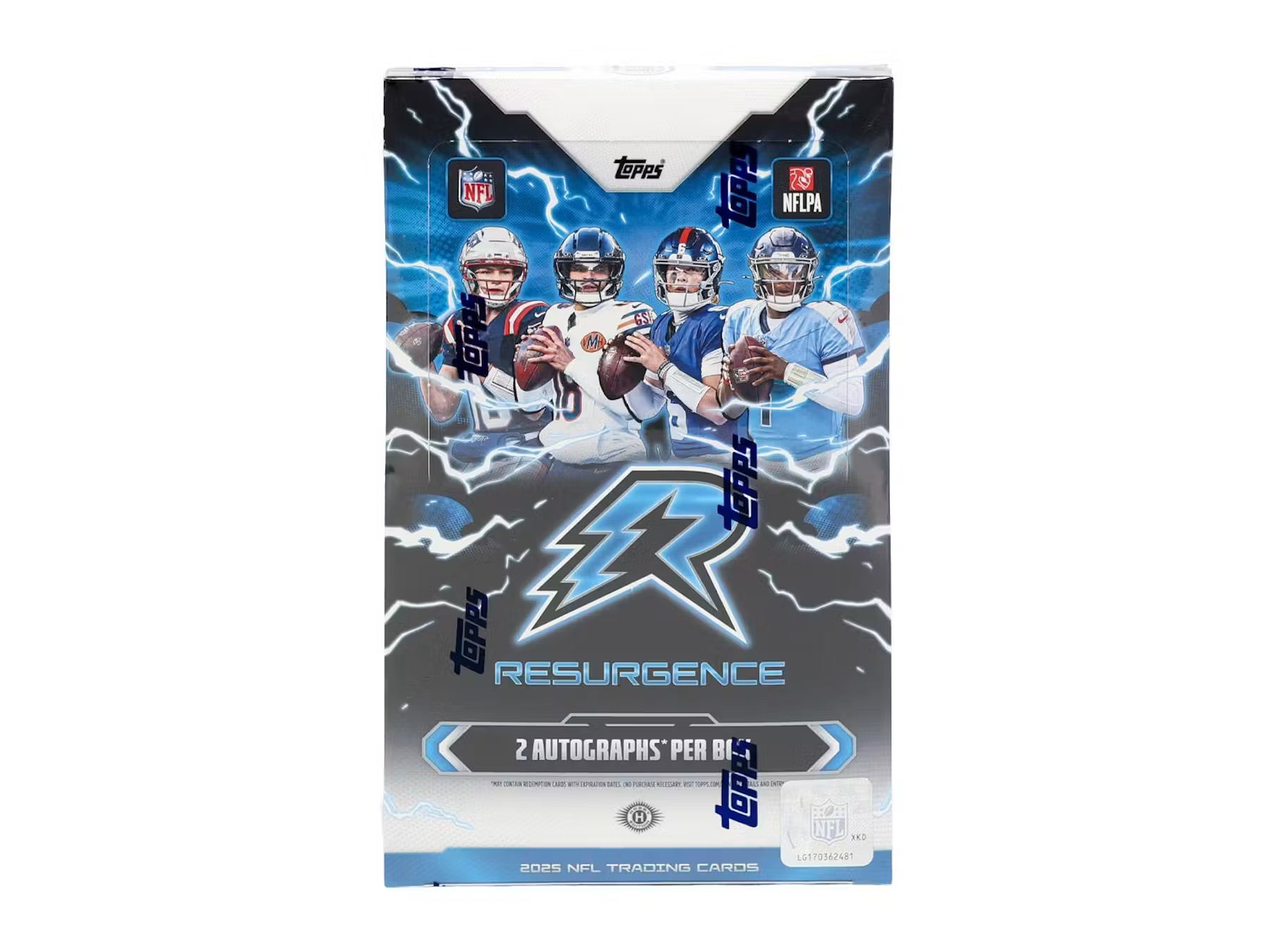 2025 Topps Resurgence Football Hobby Boks
