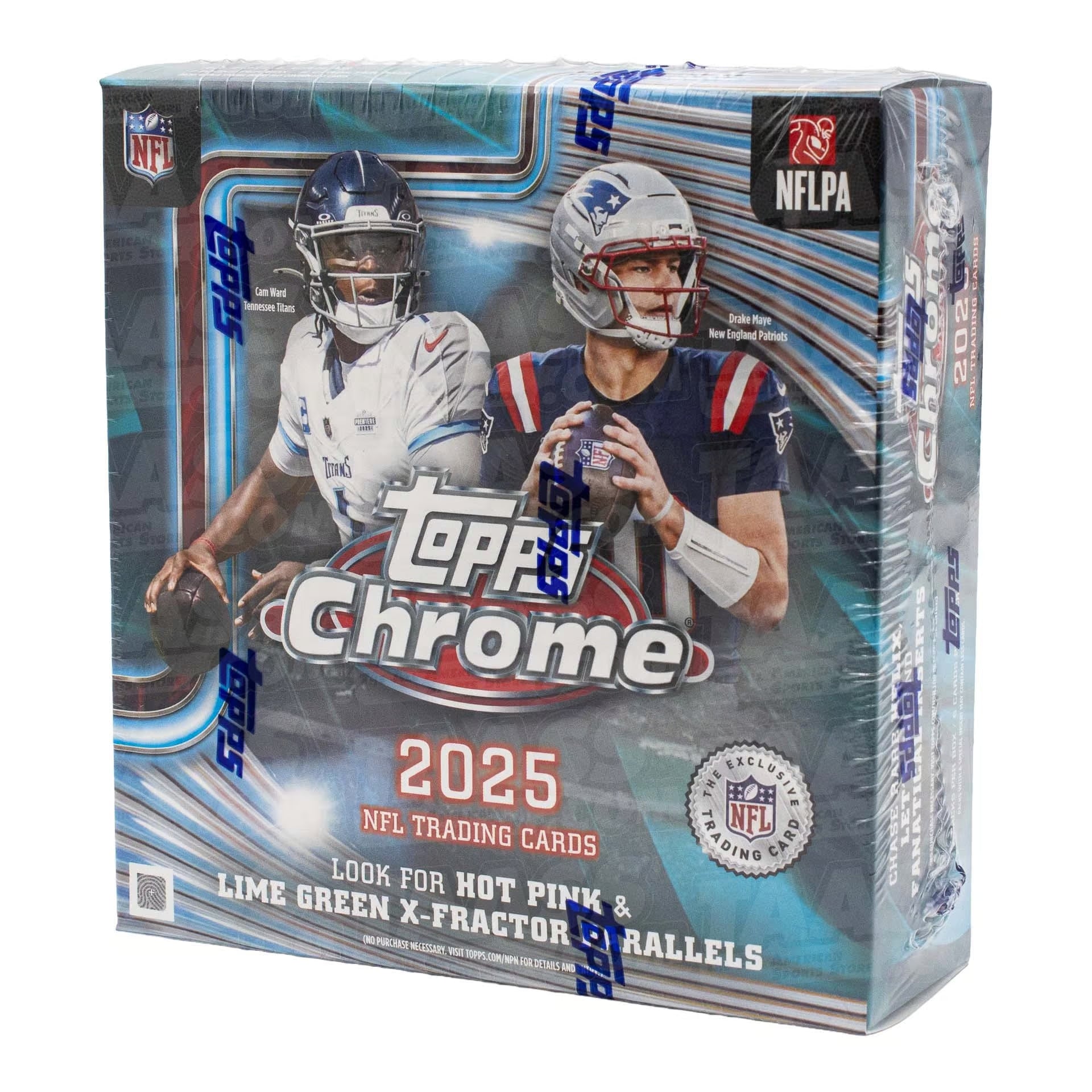 2025 Topps Chrome NFL Mega Boks