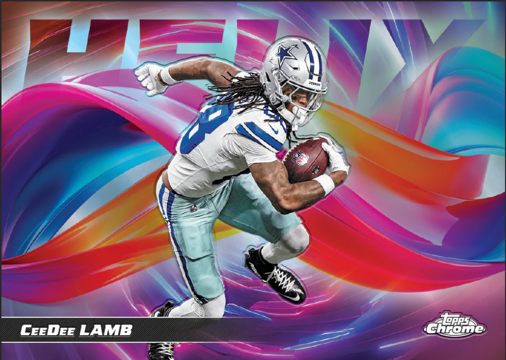TURBO #140 - RANDOM - TOPPS CHROME NFL - 2X MEGAS