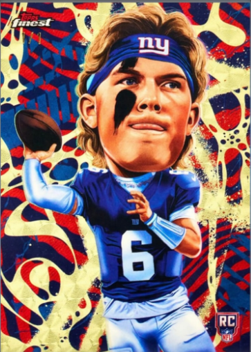 Random Parallell FILLER for BREAK #618 - PYT - 2025 Topps Finest NFL Hobby ( GIANTS - PATRIOTS )