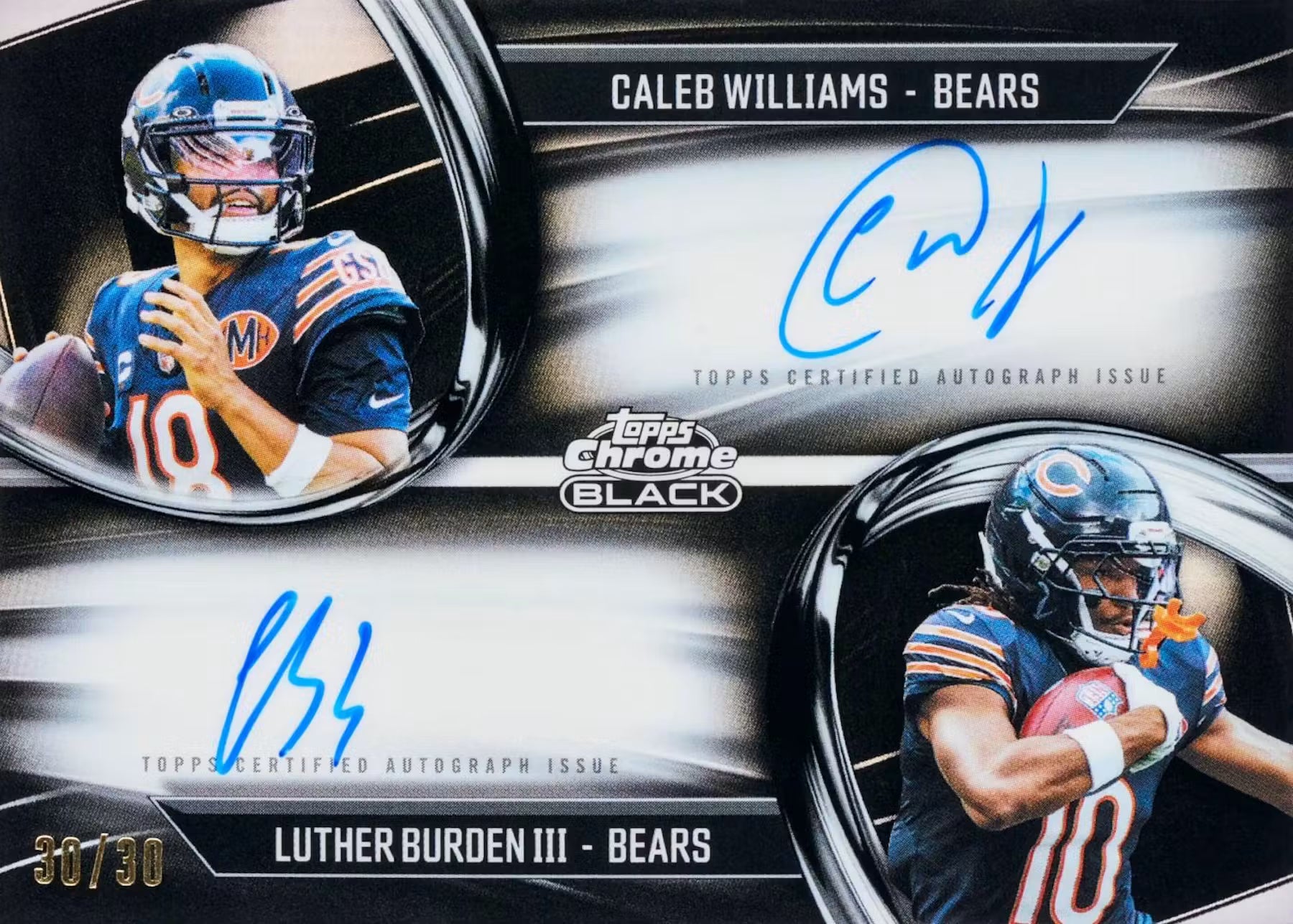 BREAK #634 - PYT - 2025 Topps Chrome Black NFL Hobby