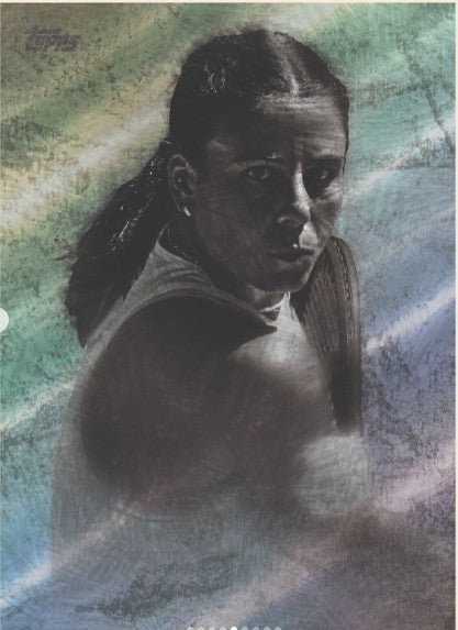 TURBO #170 - RANDOM LETTER - TOPPS GRAPHITE TENNIS 2026