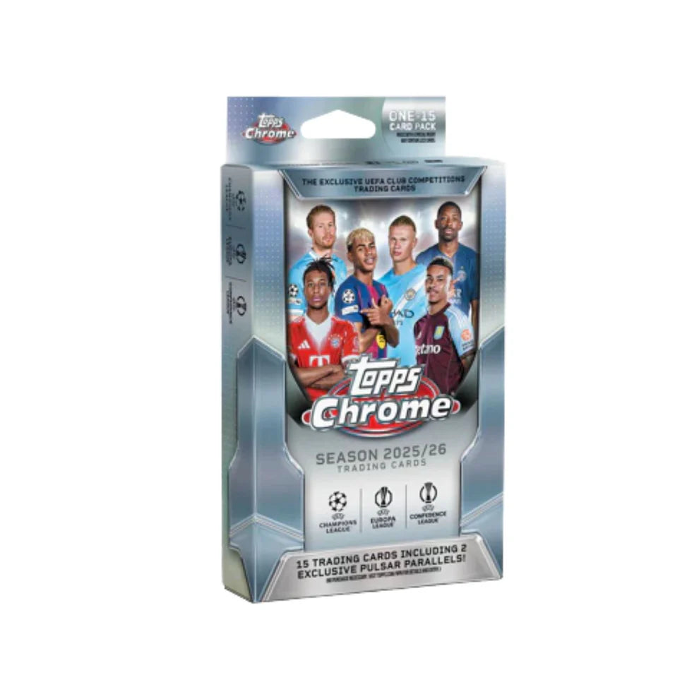 25/26 Topps Chrome UCC Hanger Boks