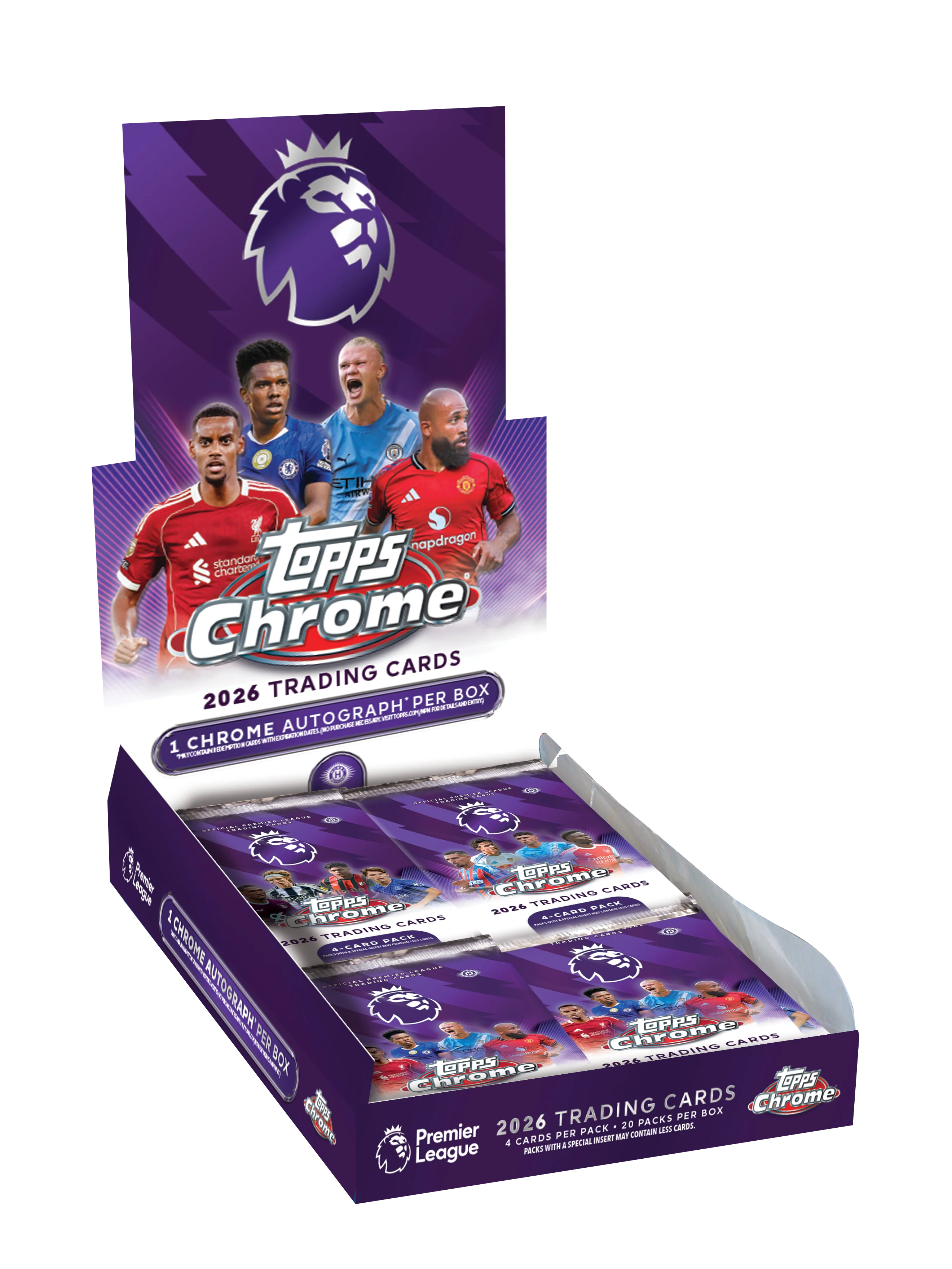 BREAK #744 - PYT/P - 2026 Topps Chrome Premier League Hobby