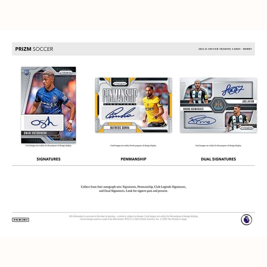 TURBO #112 - 24/25 Panini PRIZM Premier League Hobby - (Mandag 15.6)
