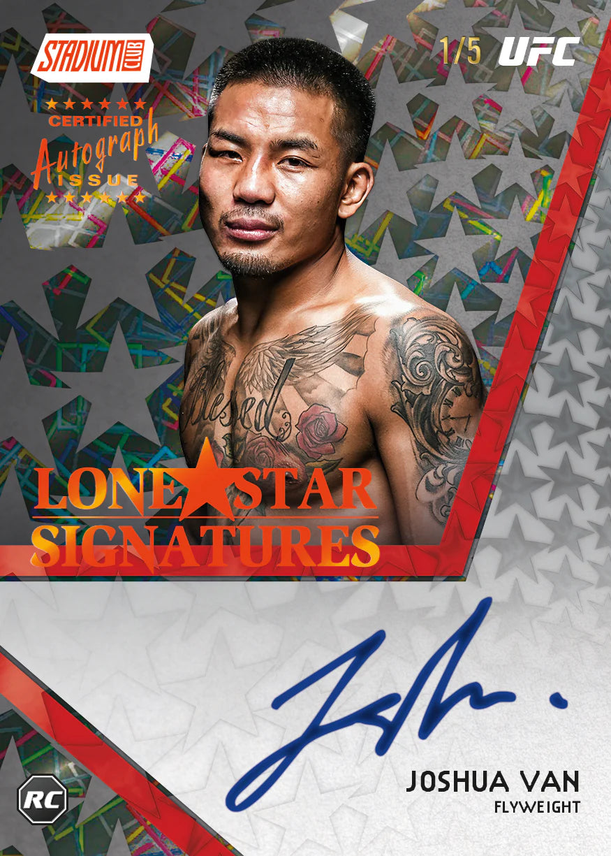 2025 Topps Stadium Club UFC Value Boks
