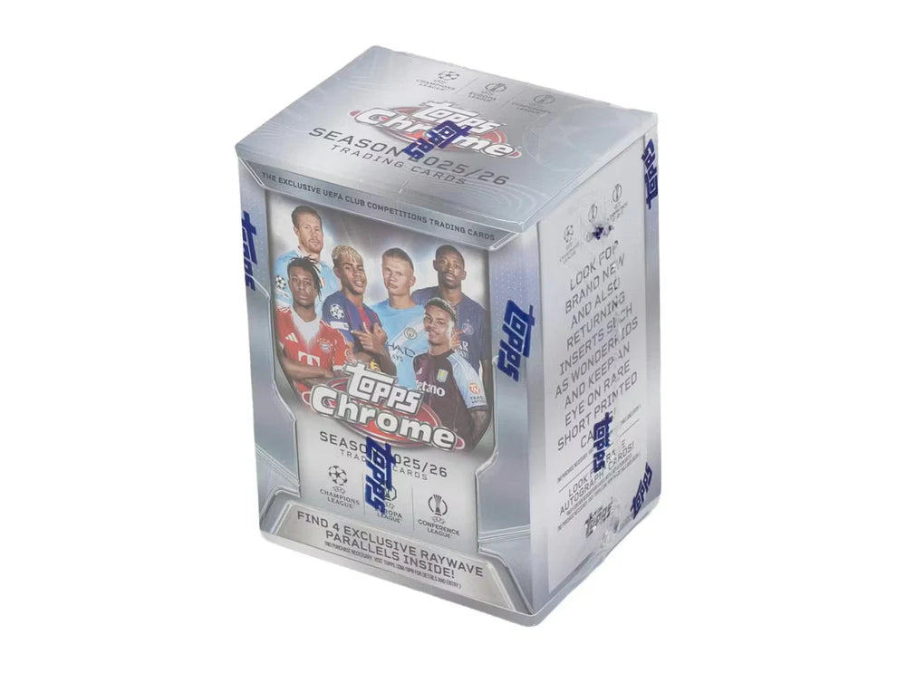 25/26 Topps Chrome UEFA Club Competitions Value Boks