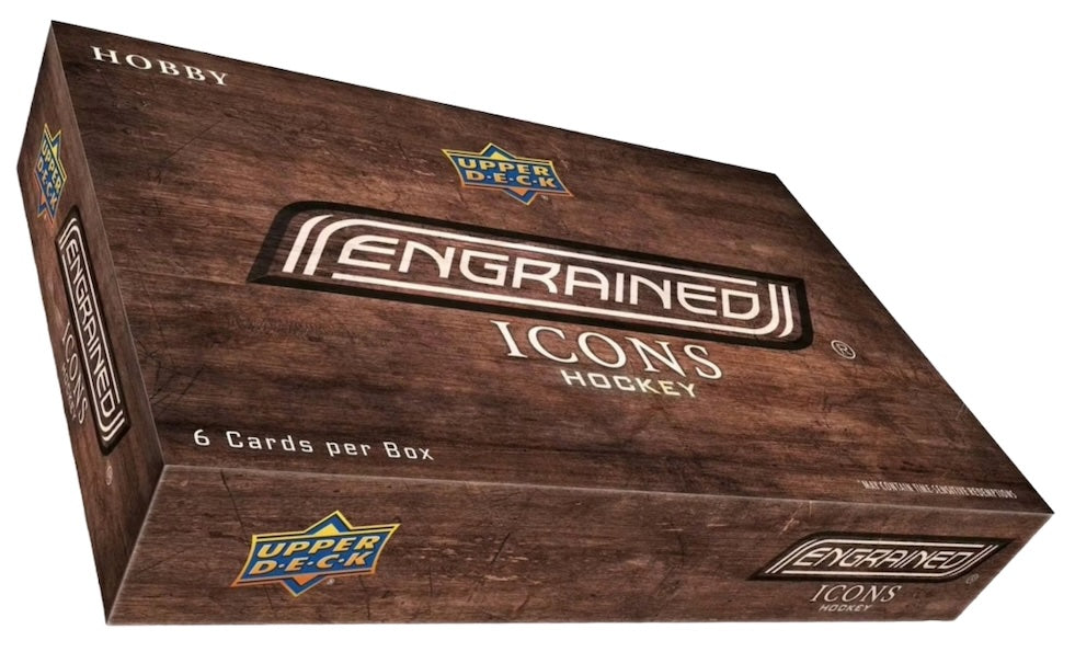 BREAK #647 - RANDOM - 1 x UPPERDECK ENGRAINED ICONS HOBBY 24/25 + 1 SYNERGY HOCKEY HOBBY