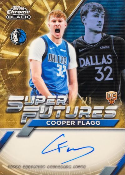 BREAK #746 - PYT - 25/26 Topps Chrome BLACK NBA Hobby (MAVS & SPURS - Pick Your Color)
