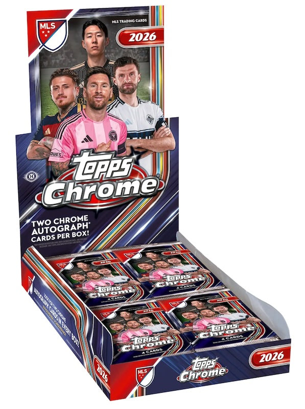 BREAK #778 - PYT - 2026 Topps Chrome MLS Hobby (ÅPNES TIRSDAG)