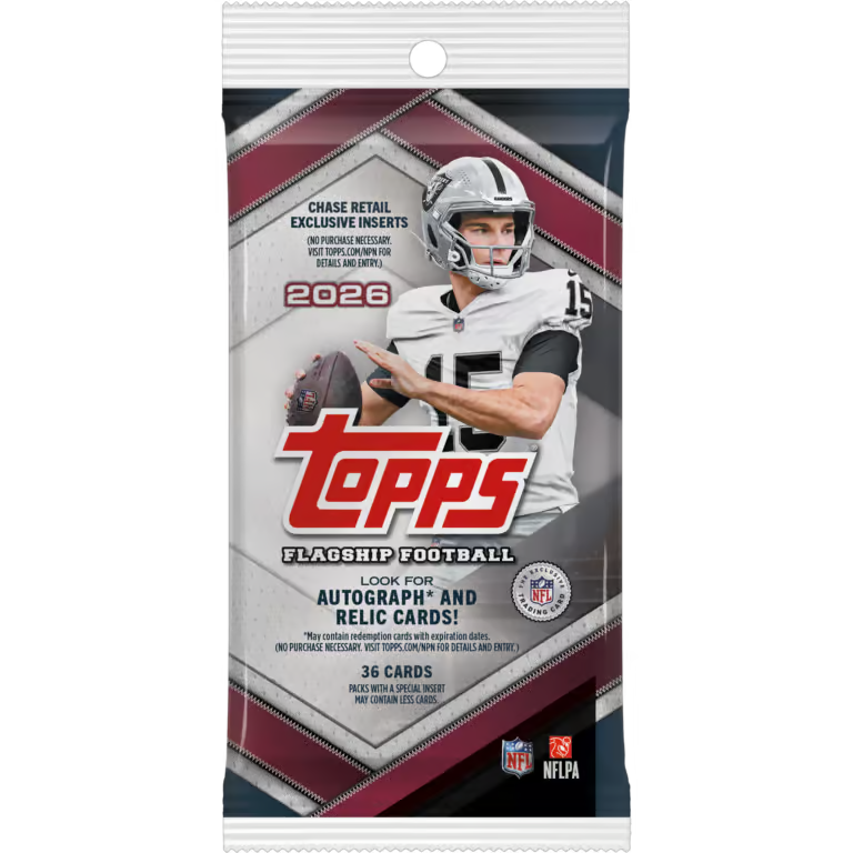 2026 Topps Flagship NFL FAT PACK