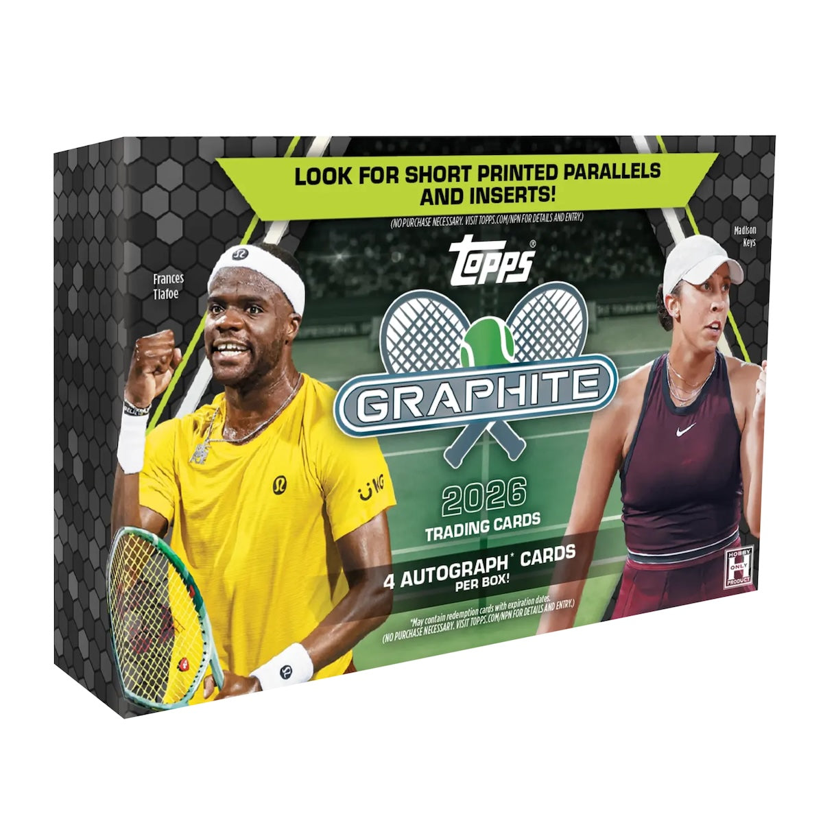 TURBO #108 - RANDOM LETTER - TOPPS GRAPHITE TENNIS 2026
