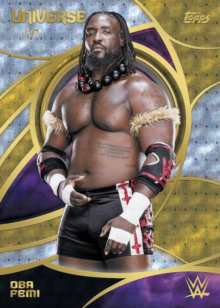 TURBO #254 - Random Letter - 2026 Topps WWE Universe Hobby
