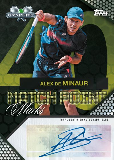 TURBO #108 - RANDOM LETTER - TOPPS GRAPHITE TENNIS 2026