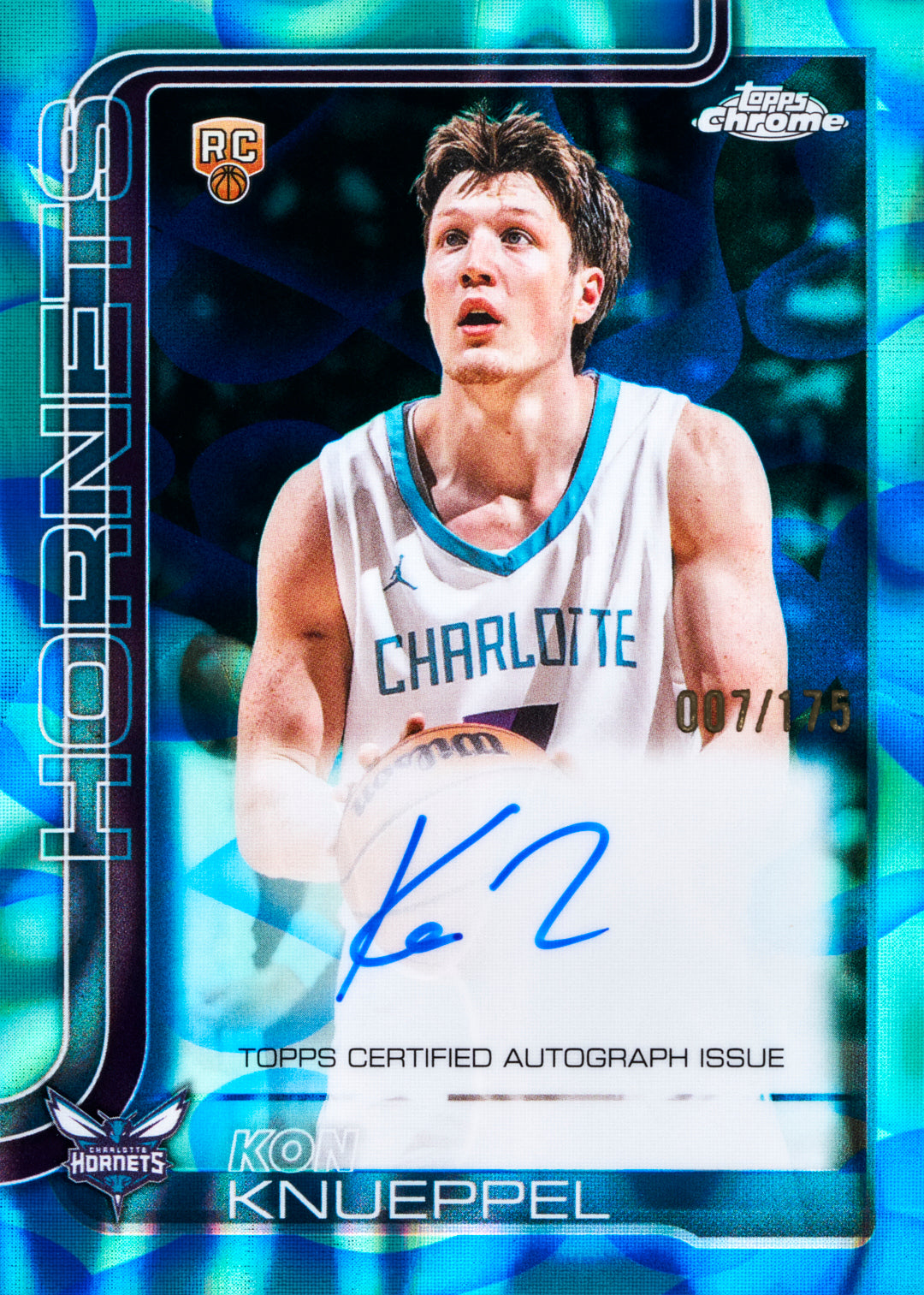 Random Parallell FILLER for CHARLOTTE HORNETS i BREAK #761 - PYT - 25/26 Topps Chrome Update Series NBA Hobby
