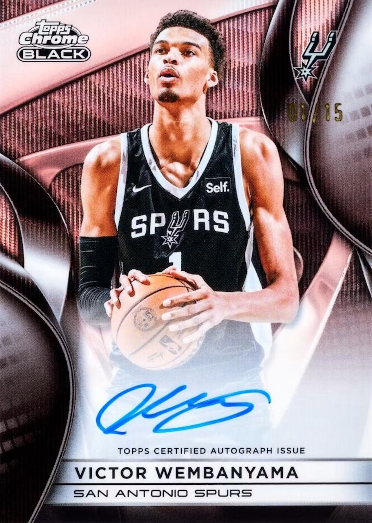 BREAK #746 - PYT - 25/26 Topps Chrome BLACK NBA Hobby (MAVS & SPURS - Pick Your Color)