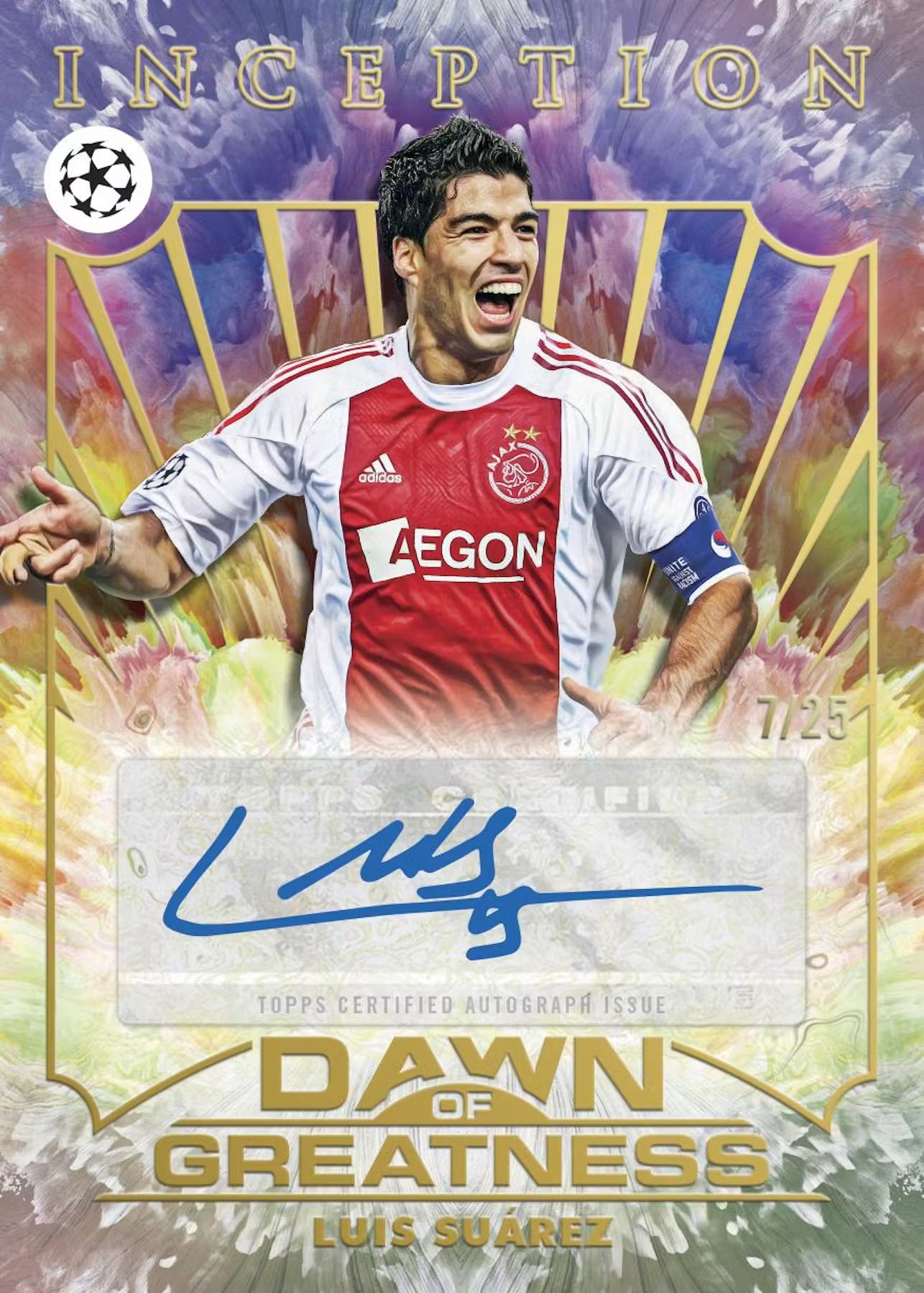 BREAK #677 - PYT/P - 25/26 Topps Inception UCC Hobby (BREAKES MANDAG/TIRSDAG)