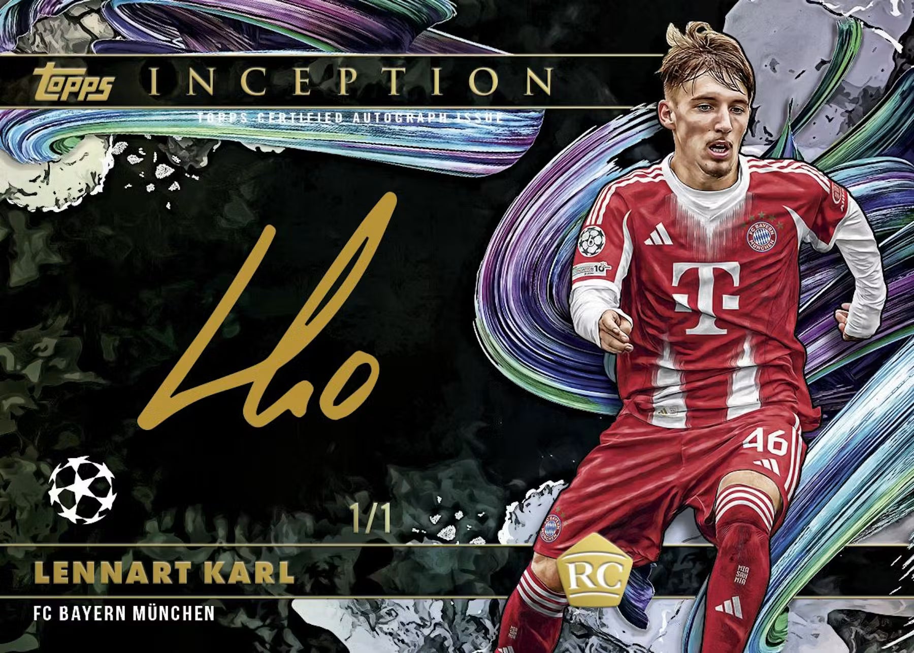 BREAK #677 - PYT/P - 25/26 Topps Inception UCC Hobby (BREAKES MANDAG/TIRSDAG)
