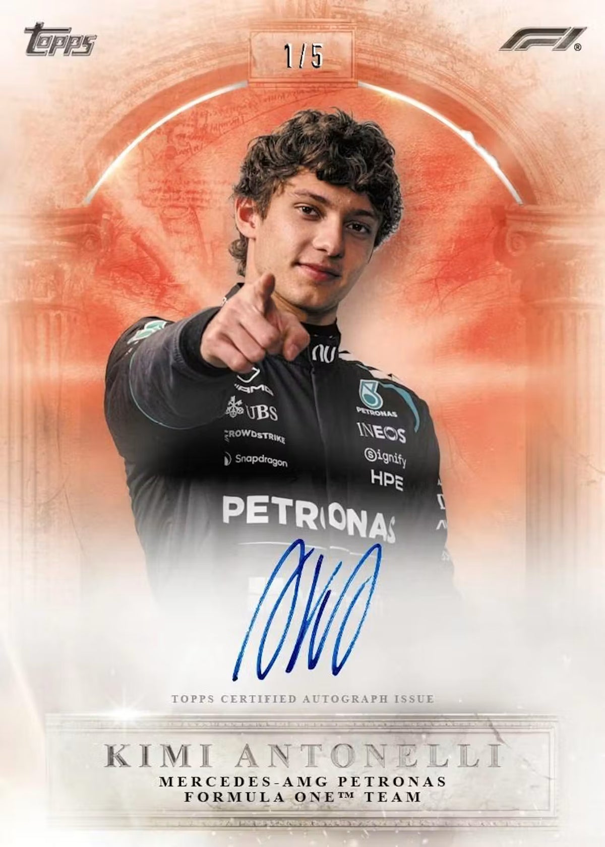 BREAK #905 - Random Driver - 2026 Topps Formula 1 Eccellenza Hobby #7
