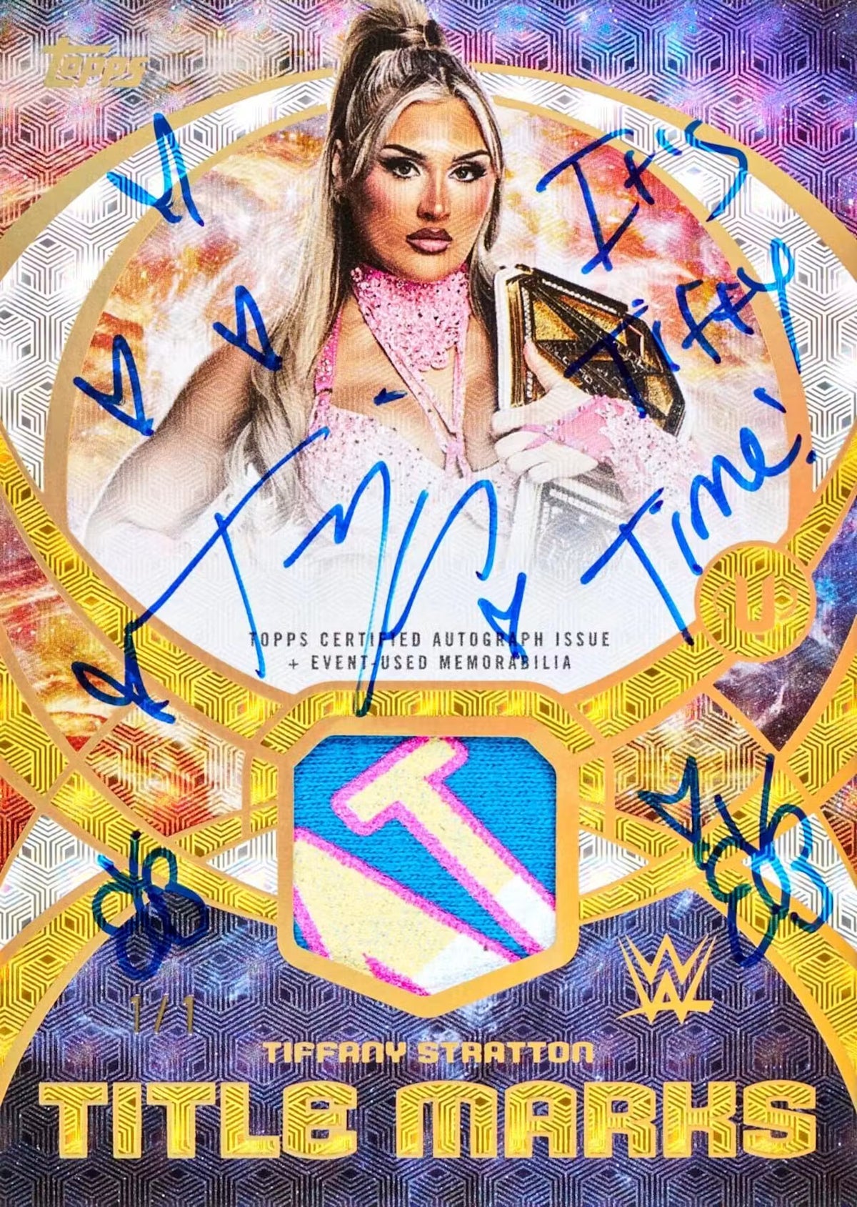 TURBO #254 - Random Letter - 2026 Topps WWE Universe Hobby