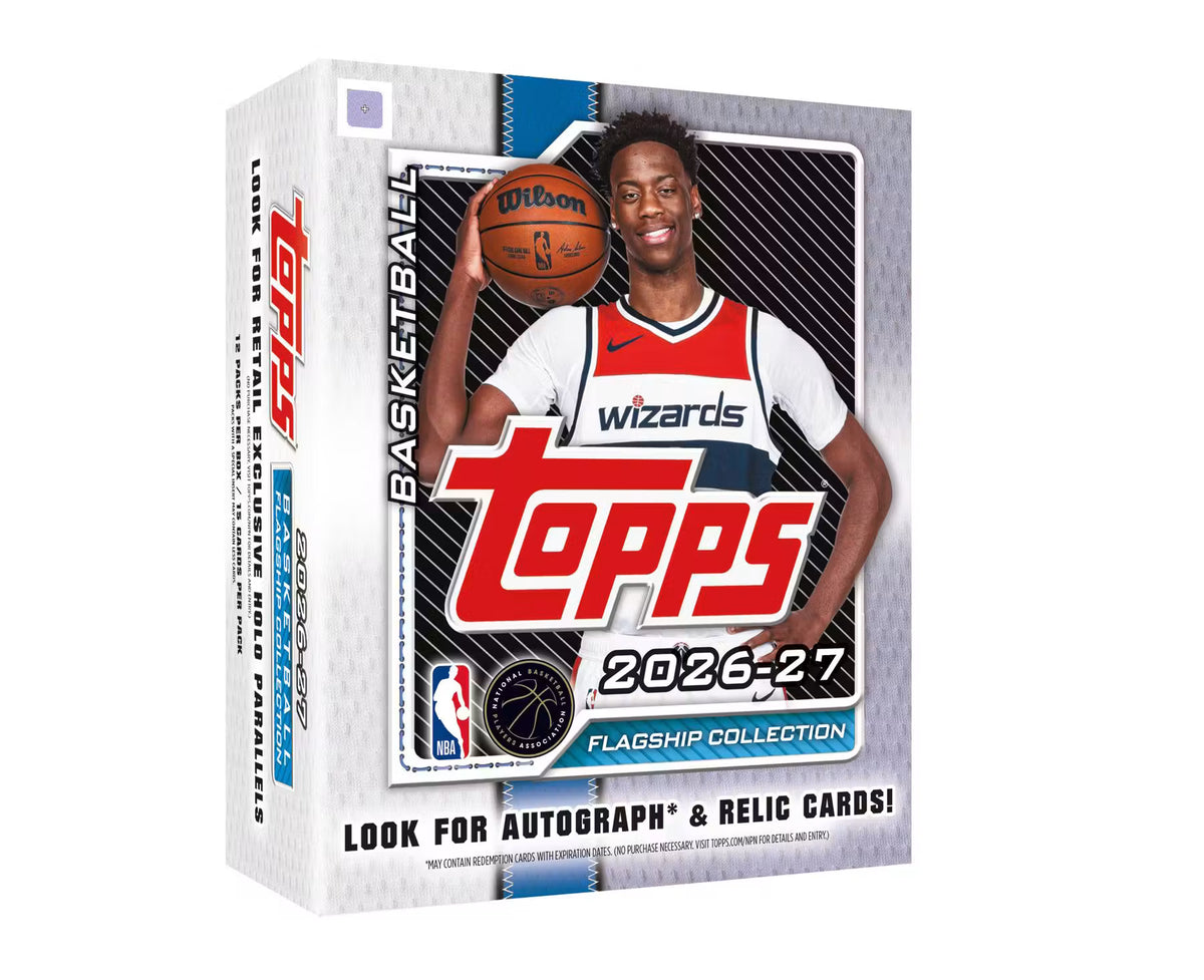 26/27 Topps Flagship Basketball NBA Mega Boks (Forhåndssalg)