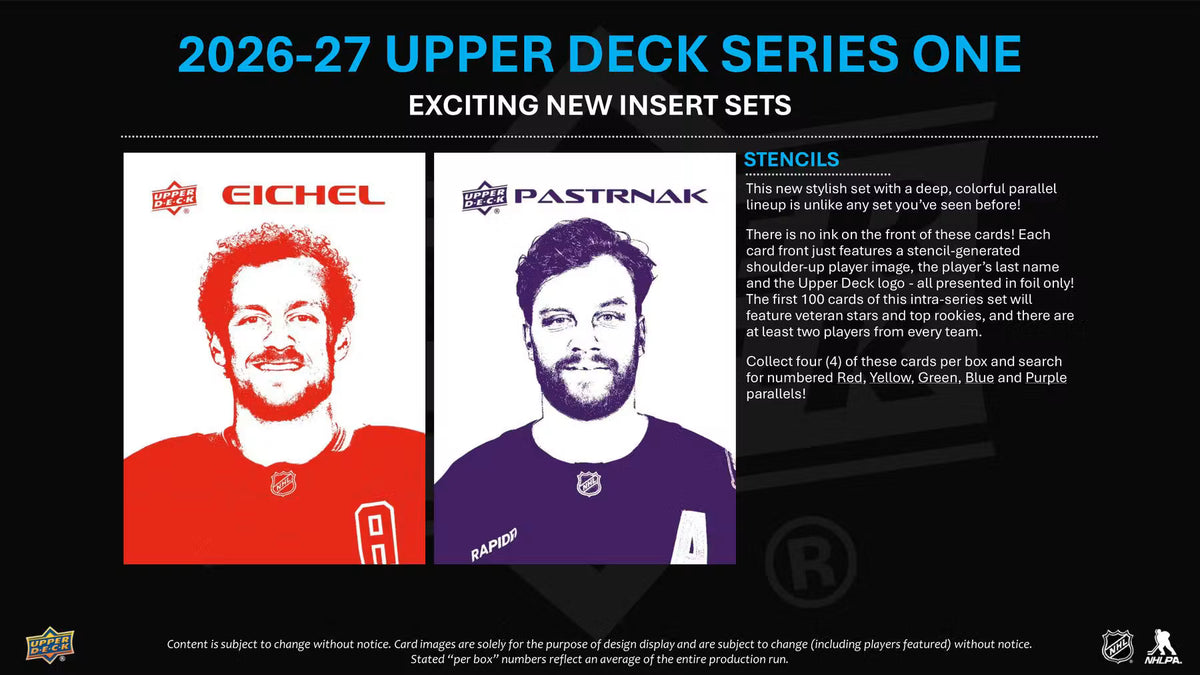BREAK #914 - Random Team - 26/27 Upper Deck Hockey Series 1 (CASEHIT LIVE)