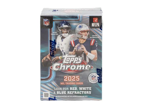 2025 Topps Chrome NFL Value Boks