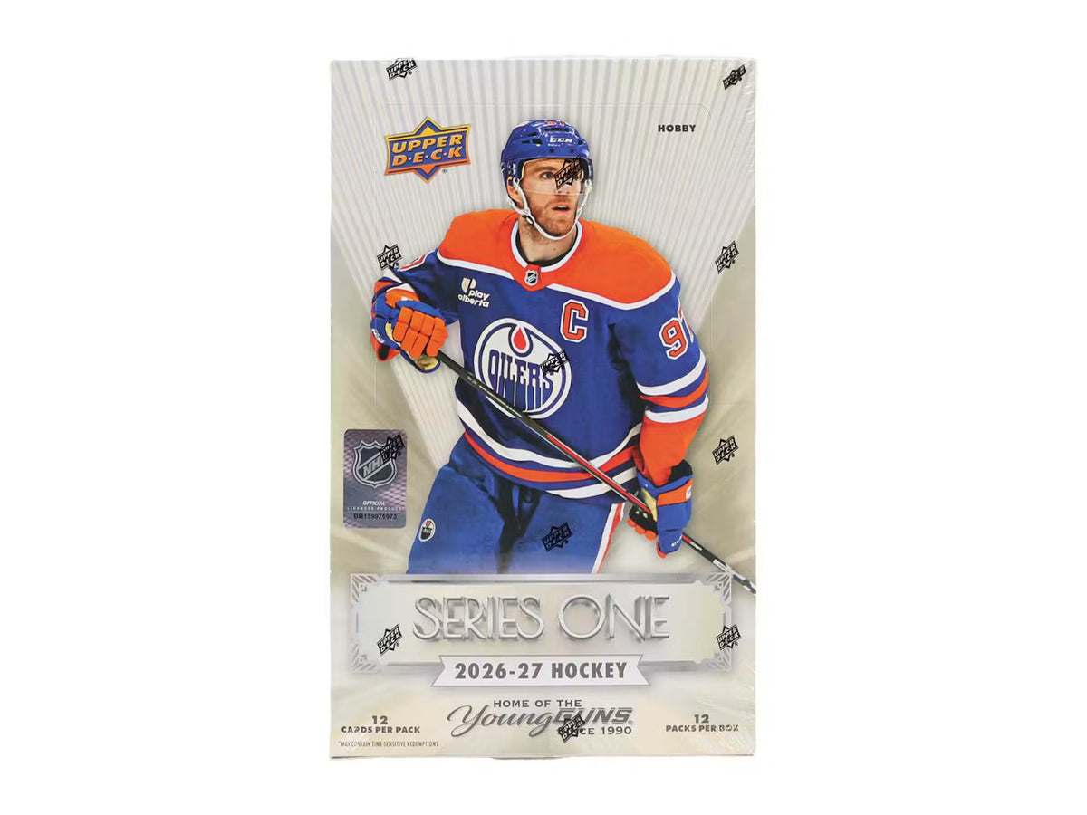 BREAK #864 - PYT - 26/27 Upper Deck Hockey Series 1 Hobby 2xBOKSER