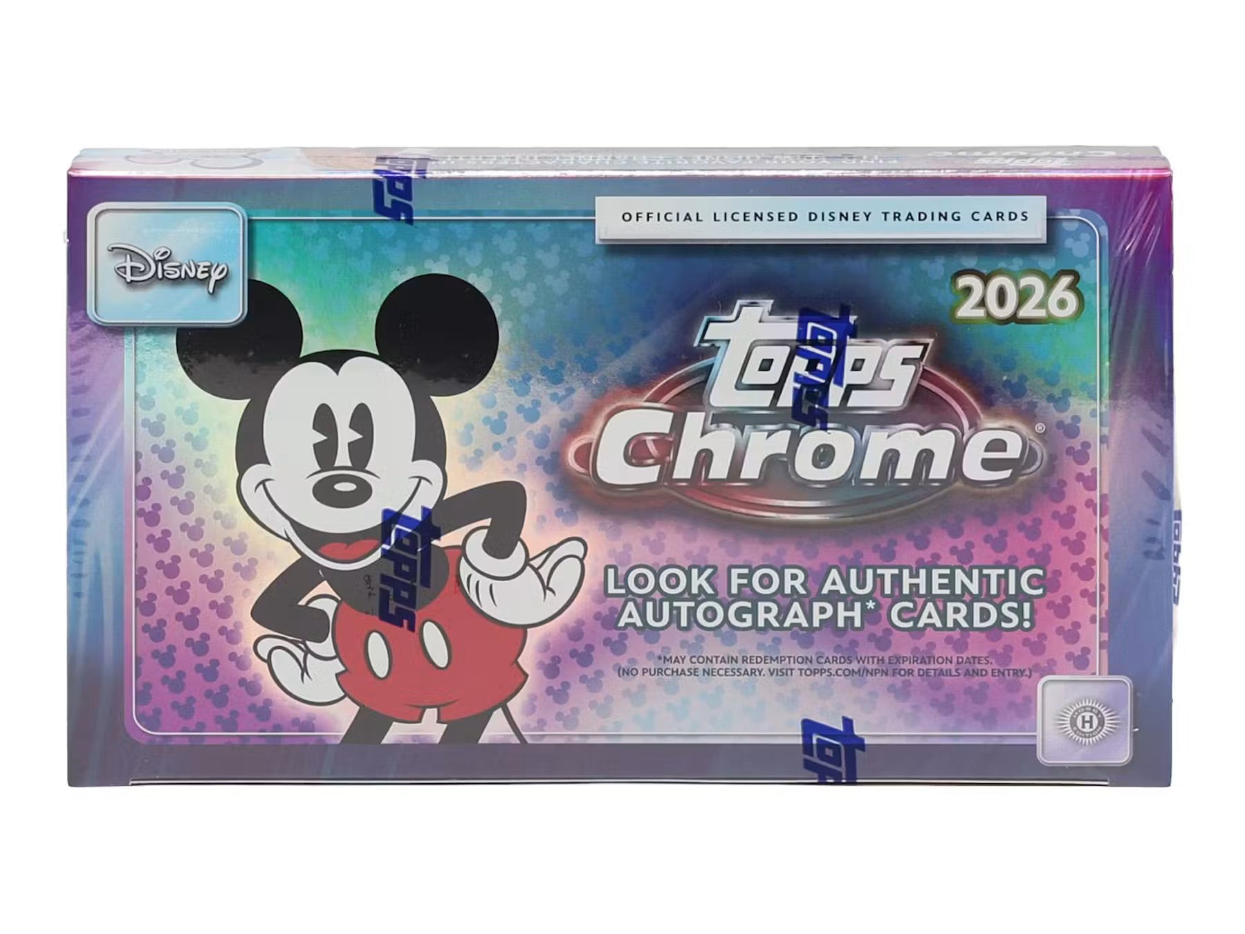 2026 Topps Chrome Disney Hobby Boks
