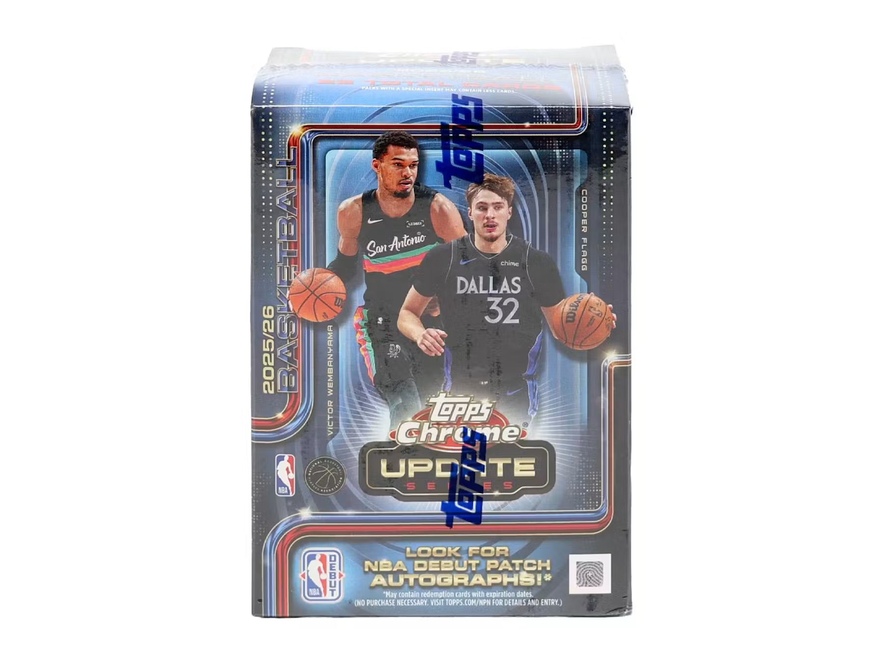 25/26 Topps Chrome Update Series NBA Value Boks