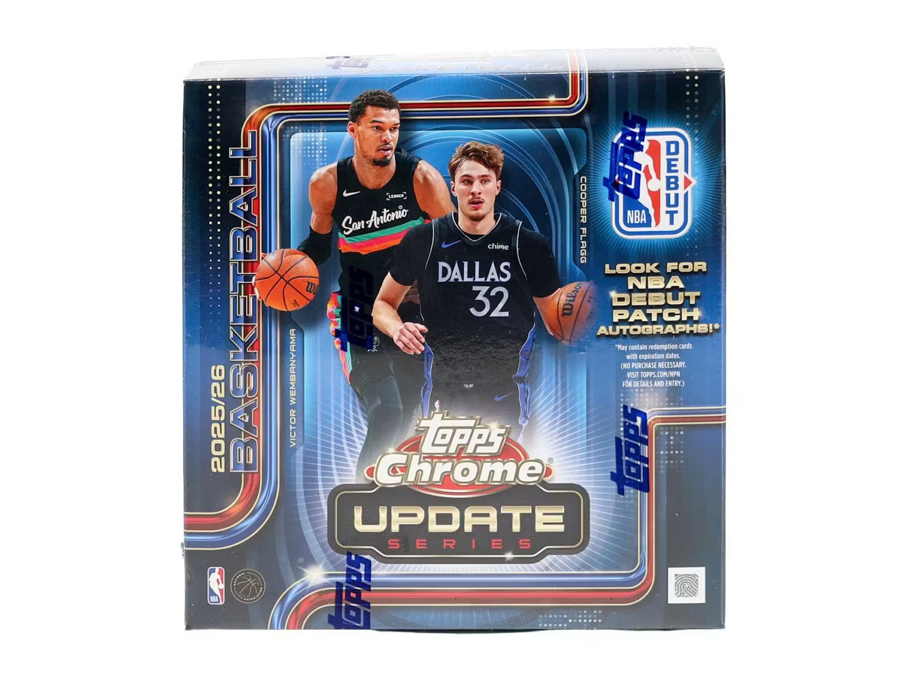 25/26 Topps Chrome Update Series NBA Mega Boks