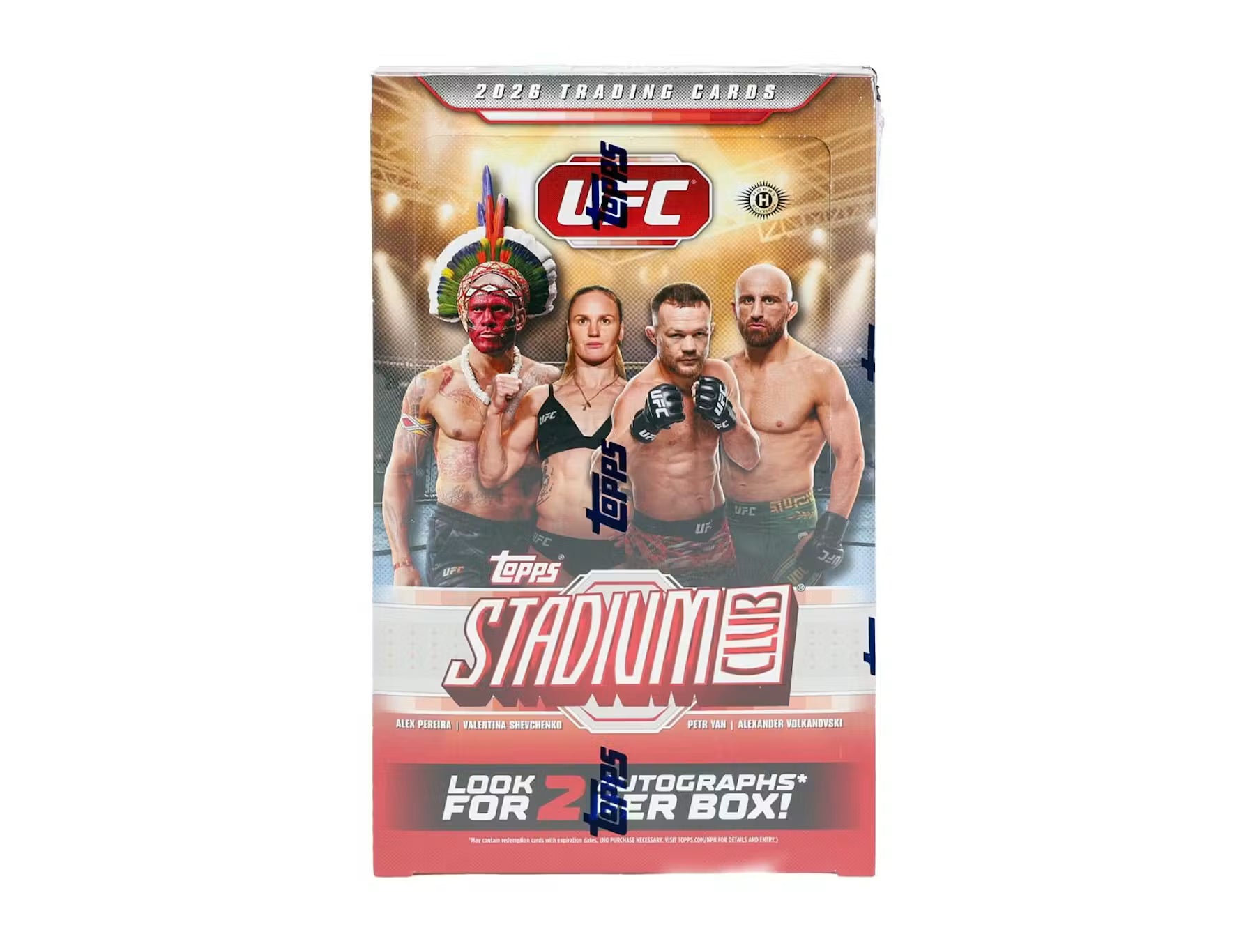 2026 Topps Stadium Club UFC Hobby Boks