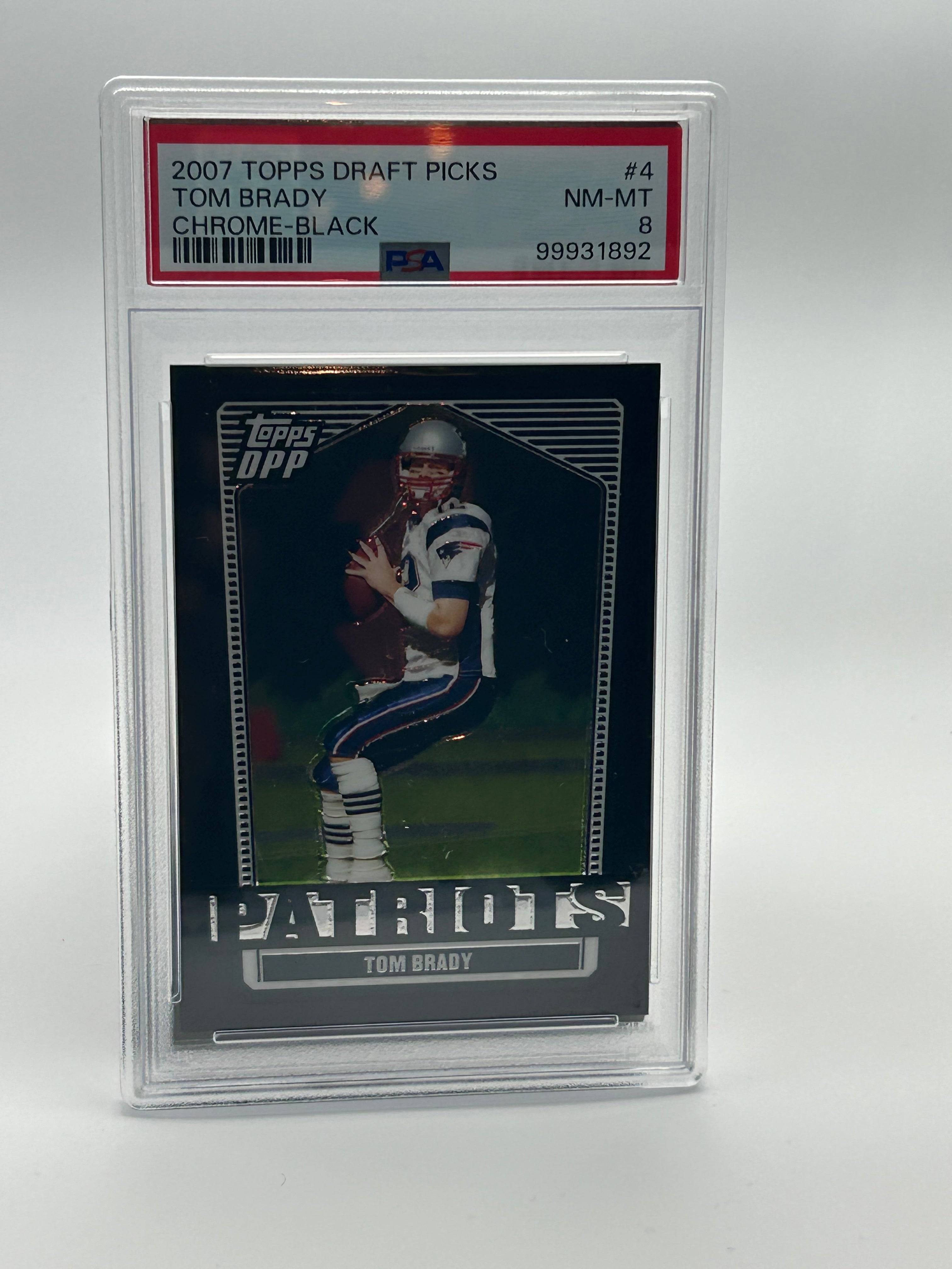 Tom Brady - Topps Draft picks - 2007 - PSA 8