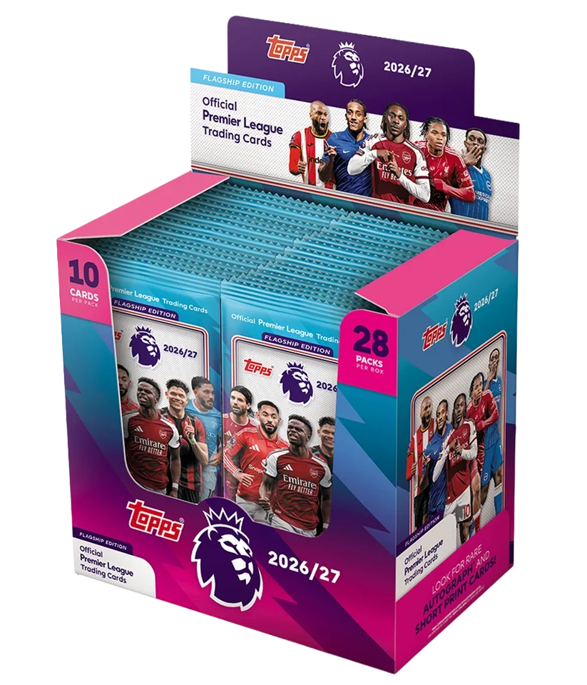 26/27 Topps Premier League Flagship Display Boks