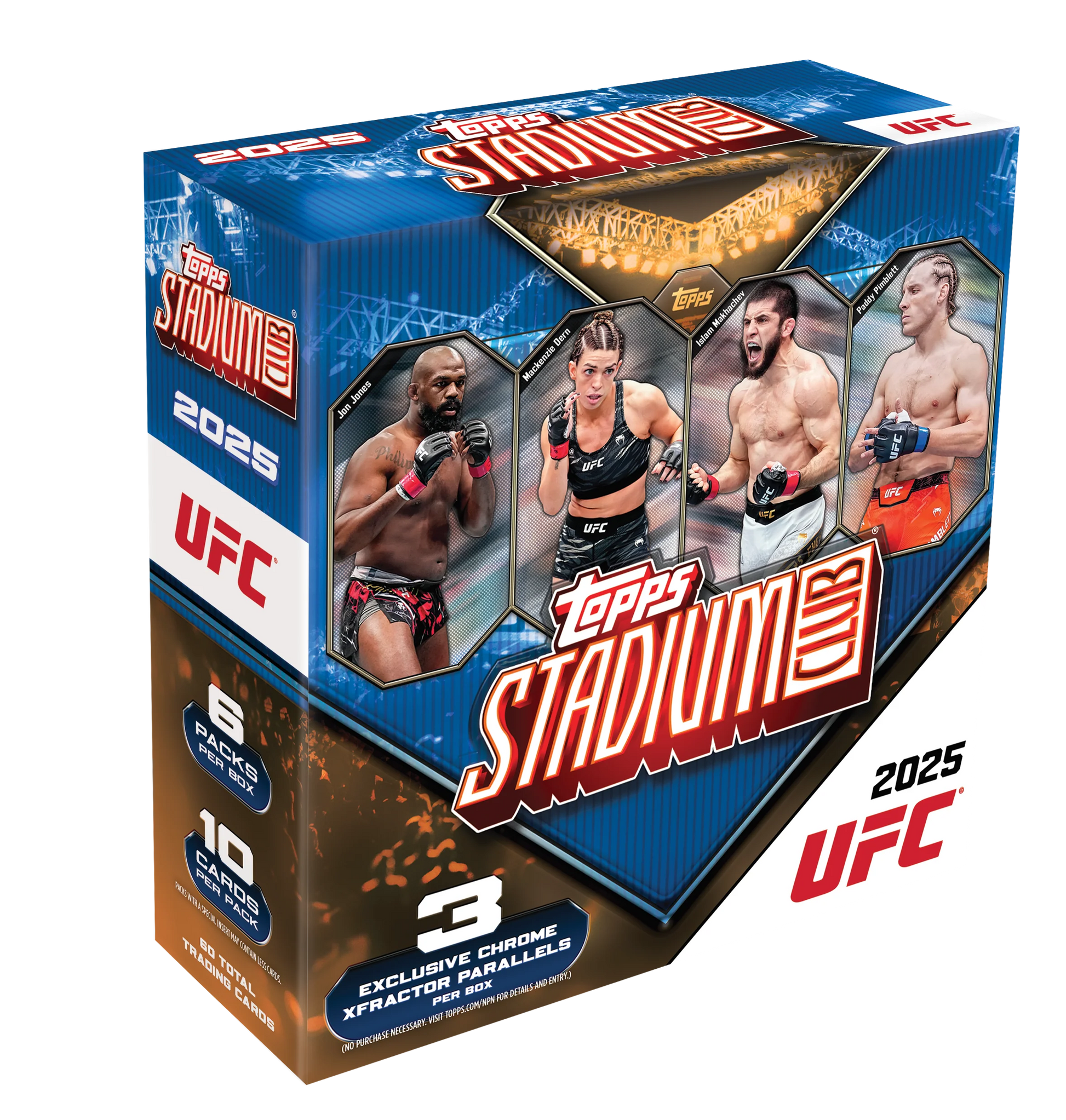 2025 Topps Stadium Club UFC Mega Boks