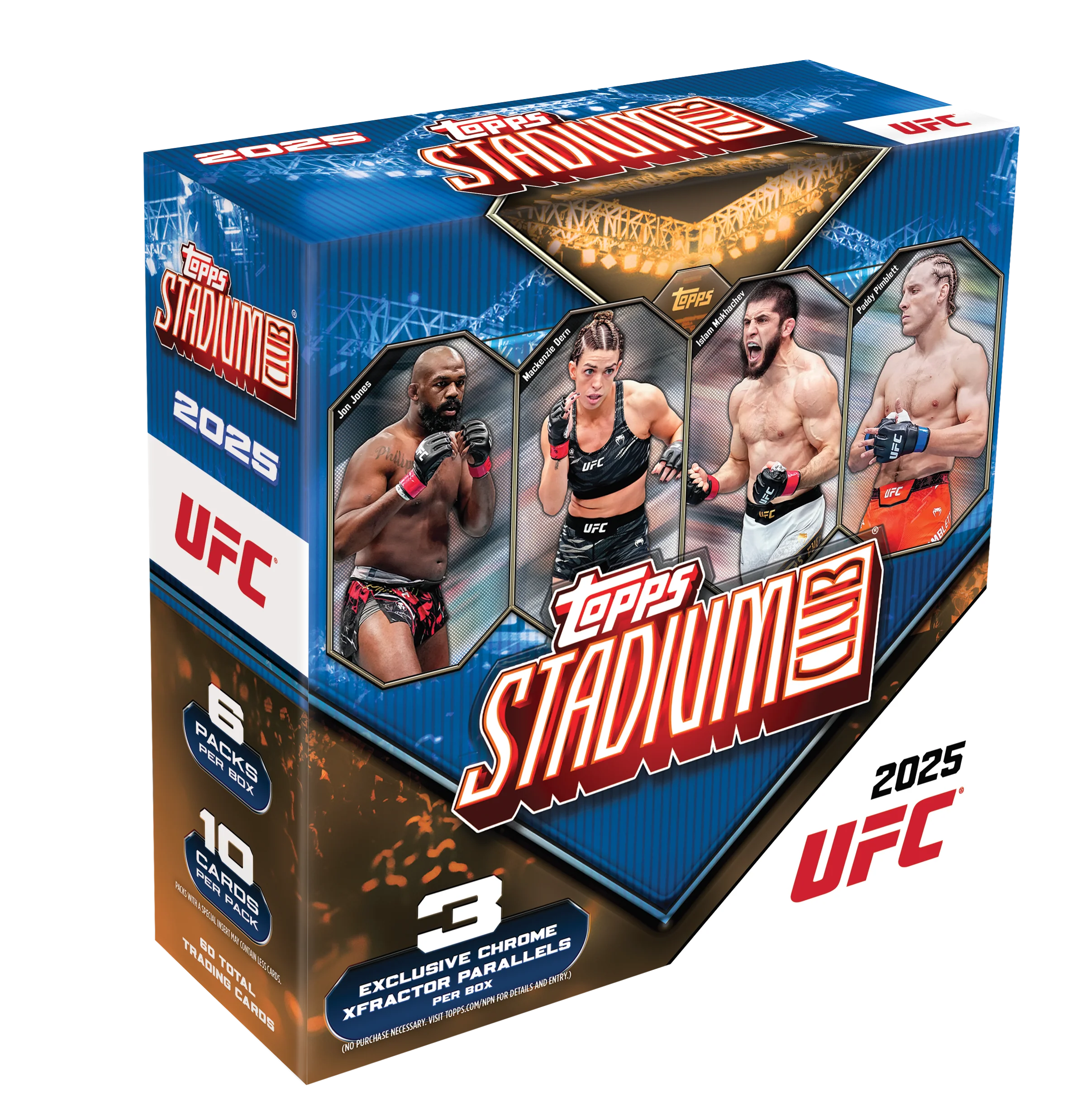 2025 Topps Stadium Club UFC Mega Boks