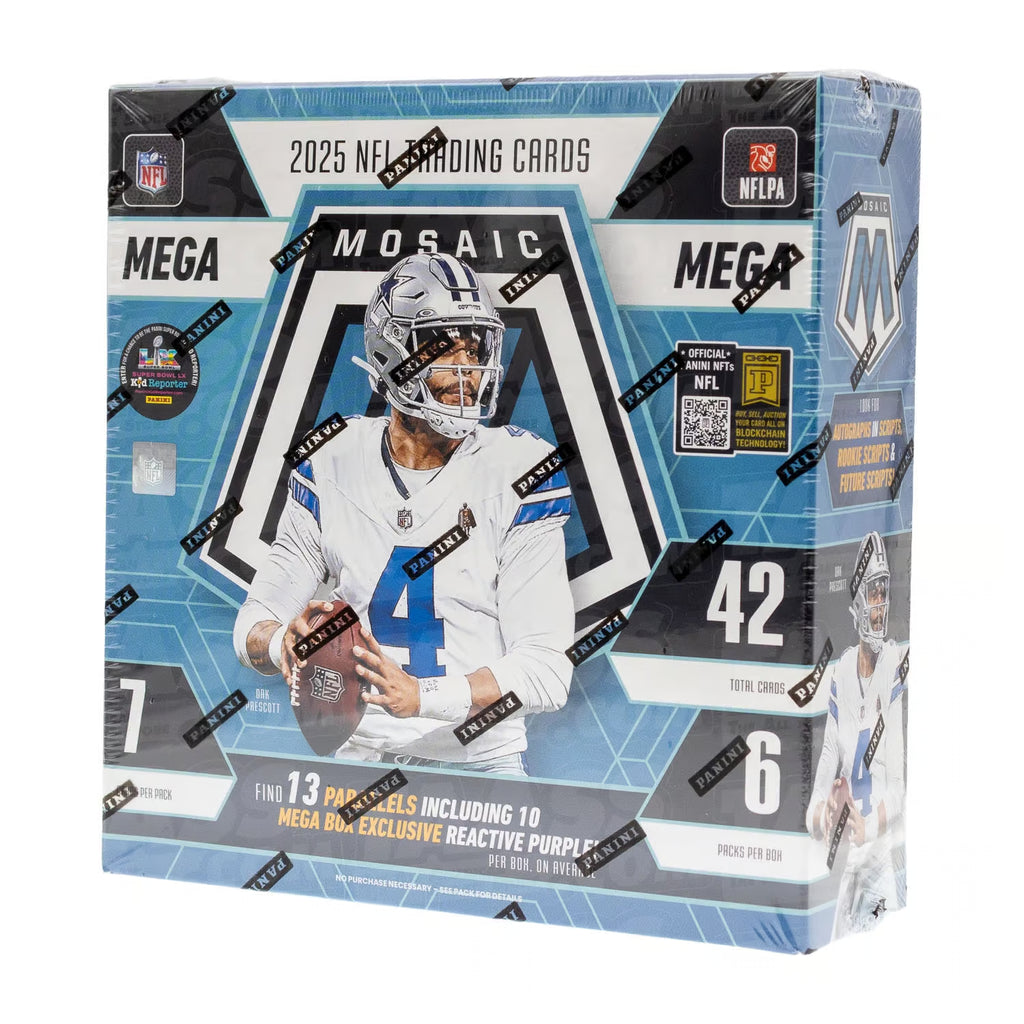 2025 Panini Mosaic Football Mega Boks