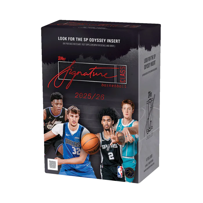 25/26 Topps Signature Class NBA Value Boks