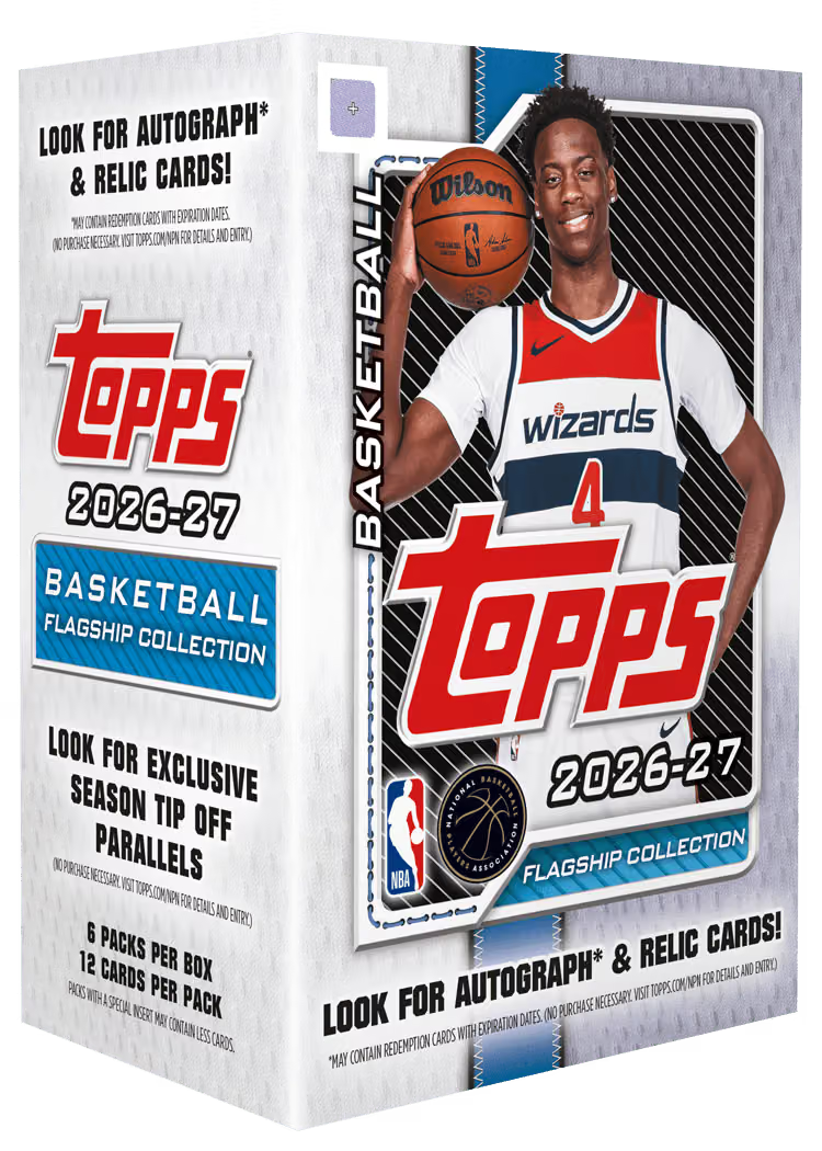 26/27 Topps Flagship Basketball NBA Value Boks (Forhåndsbestilling)