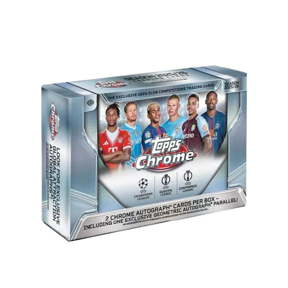 BREAK #568 - PYT/P - 25/26 Topps Chrome UCC Breakers Delight (SISTE BOKS)