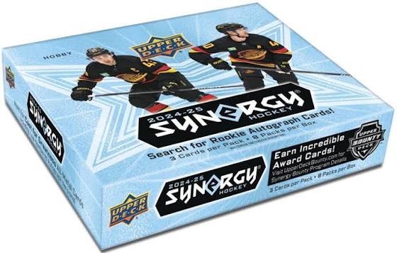 BREAK #647 - RANDOM - 1 x UPPERDECK ENGRAINED ICONS HOBBY 24/25 + 1 SYNERGY HOCKEY HOBBY
